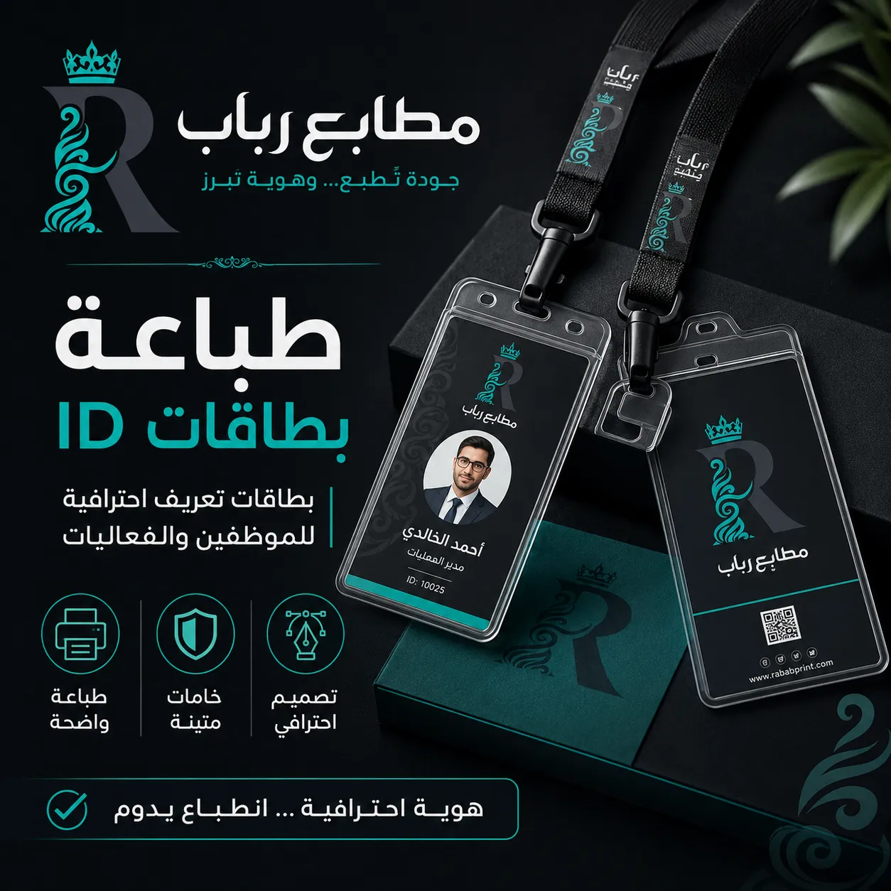 طباعة بطاقات اي دي